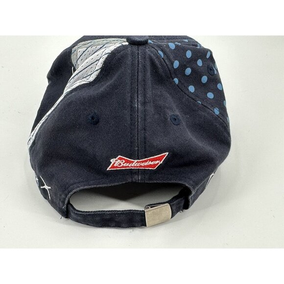 Melonwear Chicago Cubs Artist Series Blue White Baseball Cap Budweiser - Picture 3 of 10